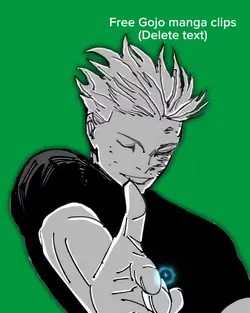 Free Gojo manga clip
