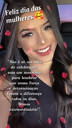 Feliz dia das mulher