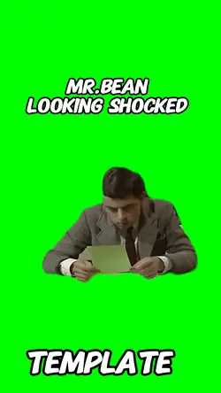 Mr bean shocked 