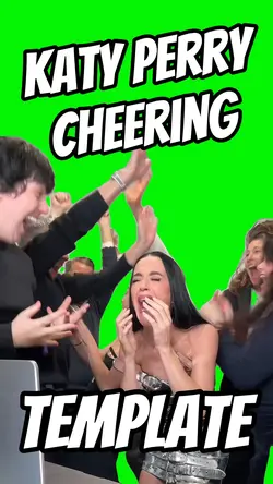 Katy Perry Cheering 