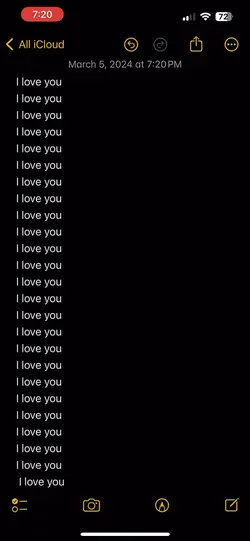 I   l o v e   y o u