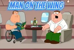 Man on the wing