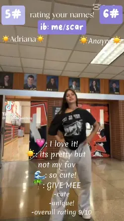 rating your names!!💗