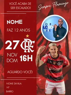 Convite Flamengo