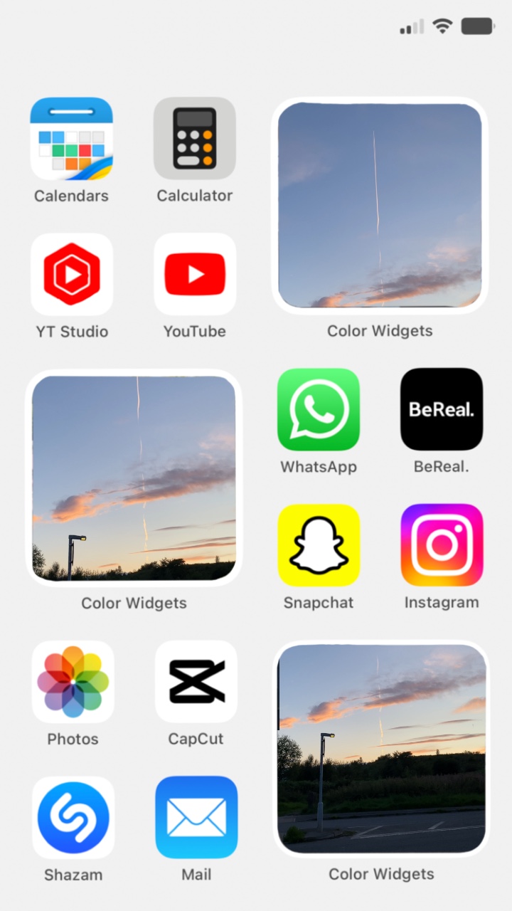 iphone widgets
