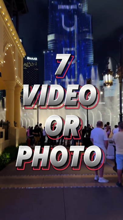 7 Video oder Foto 