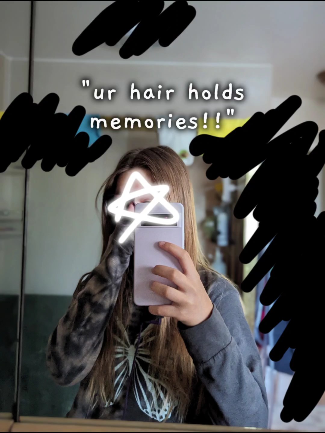hair holds memories 