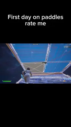 first day on paddles