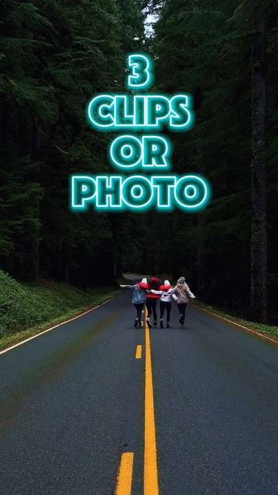 3 clips or photo 