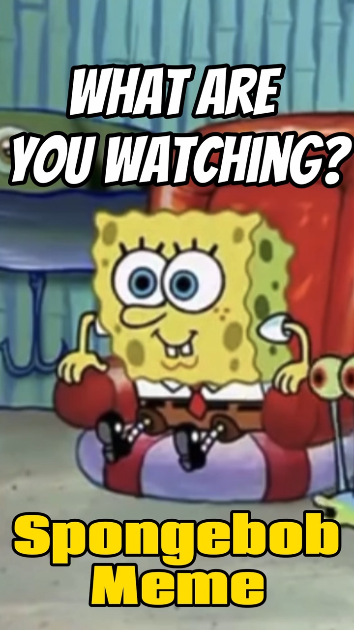 SPONGEBOB TV MEME