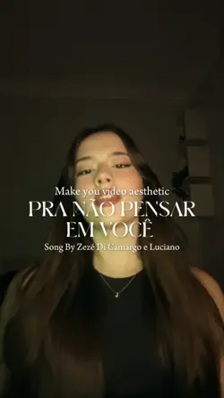 Pra não pensar em vc