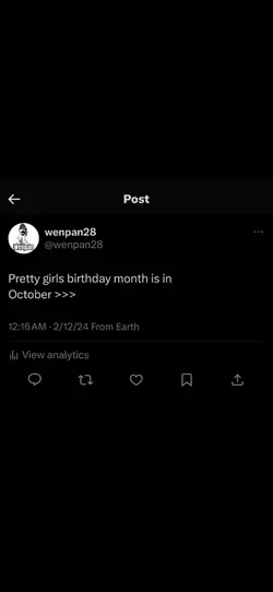 October