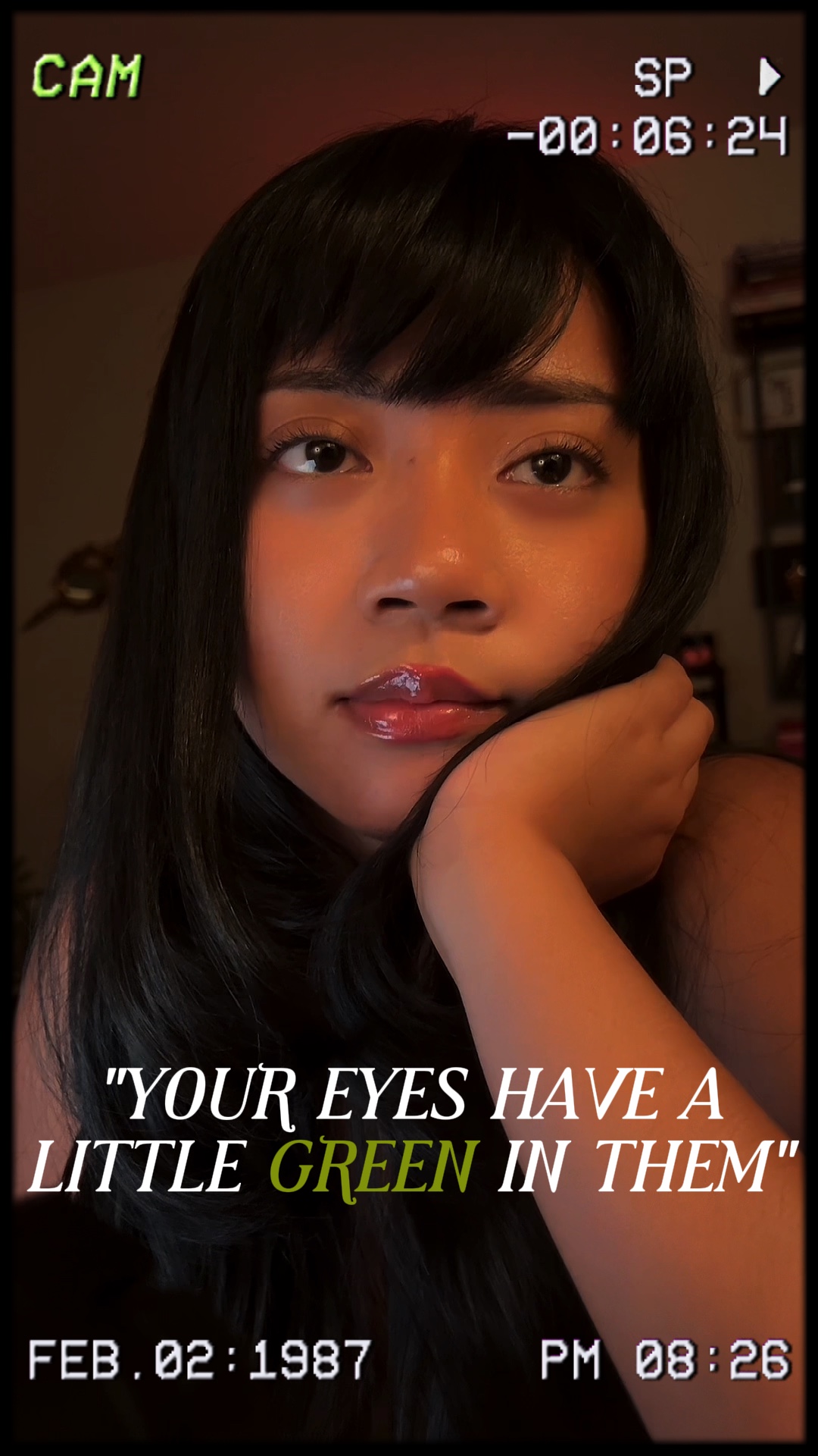 THE EYES NEVER LIE