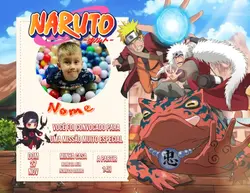 Convite Naruto 