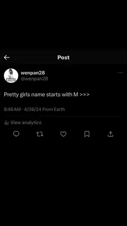 Starts with M