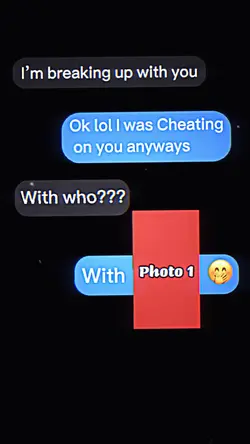 Cheating on you meme