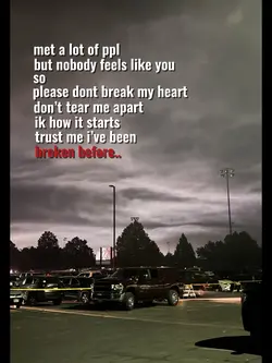 don’t break my ❤️