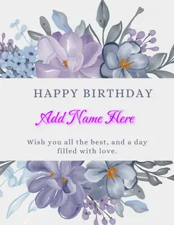 Simple Bday Message 