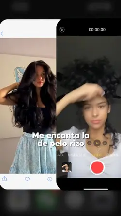 Pelo rizo pelo laci