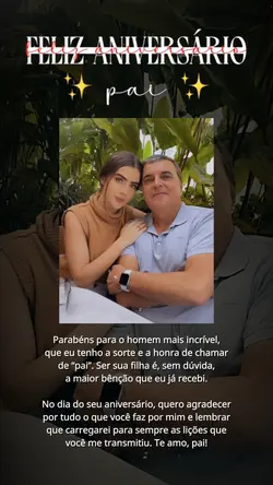 PAI PARABÉNS
