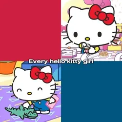 Hello kitty x stitch