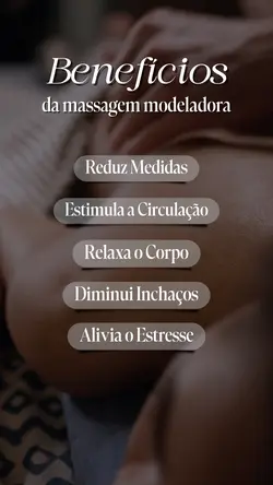 Massagem modeladora
