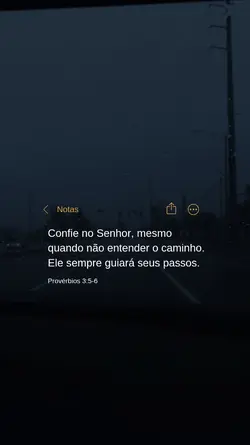 Confie no Senhor