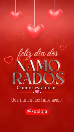 O amor está no ar 