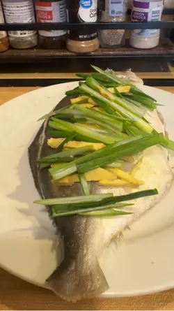 Steamed Pompano