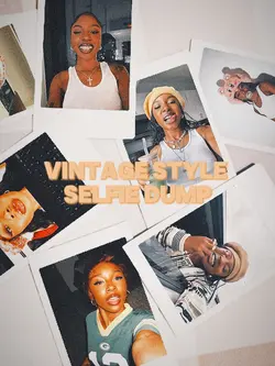 selfie dump (vintage