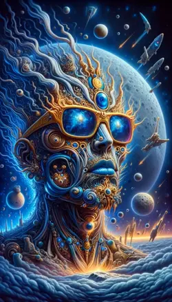 Trippy psychedelic