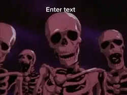 Skeleton meme