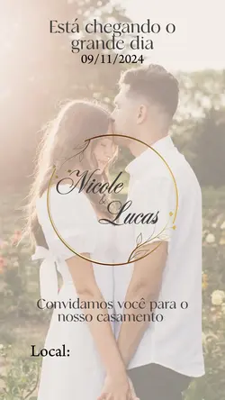 Convite simples❤️