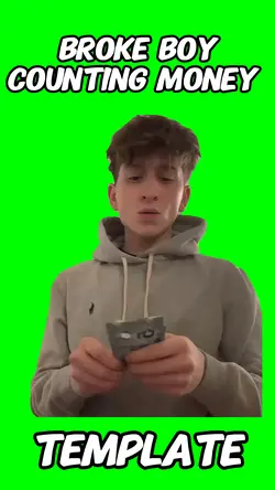 Broke boy money