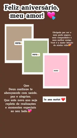 Aniversário marido
