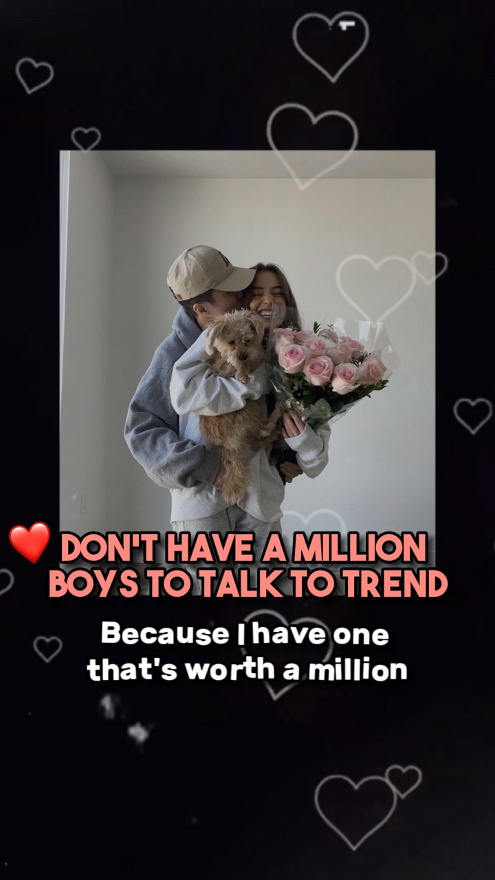Million boyfriend ❤️