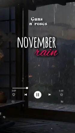 november rain