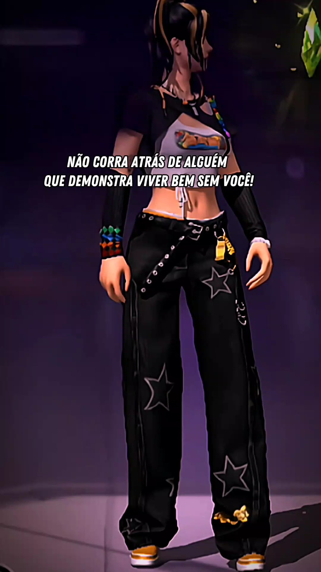não corra atrás 