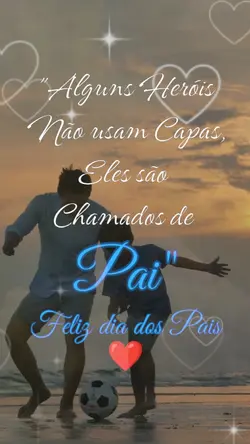 Feliz dia dos Pais 