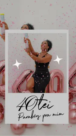 Parabéns pra mim