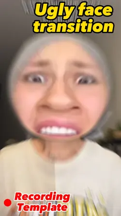 Ugly face transition