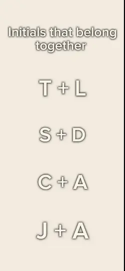 Initials That Belong