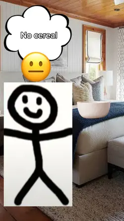 I was making cereal-