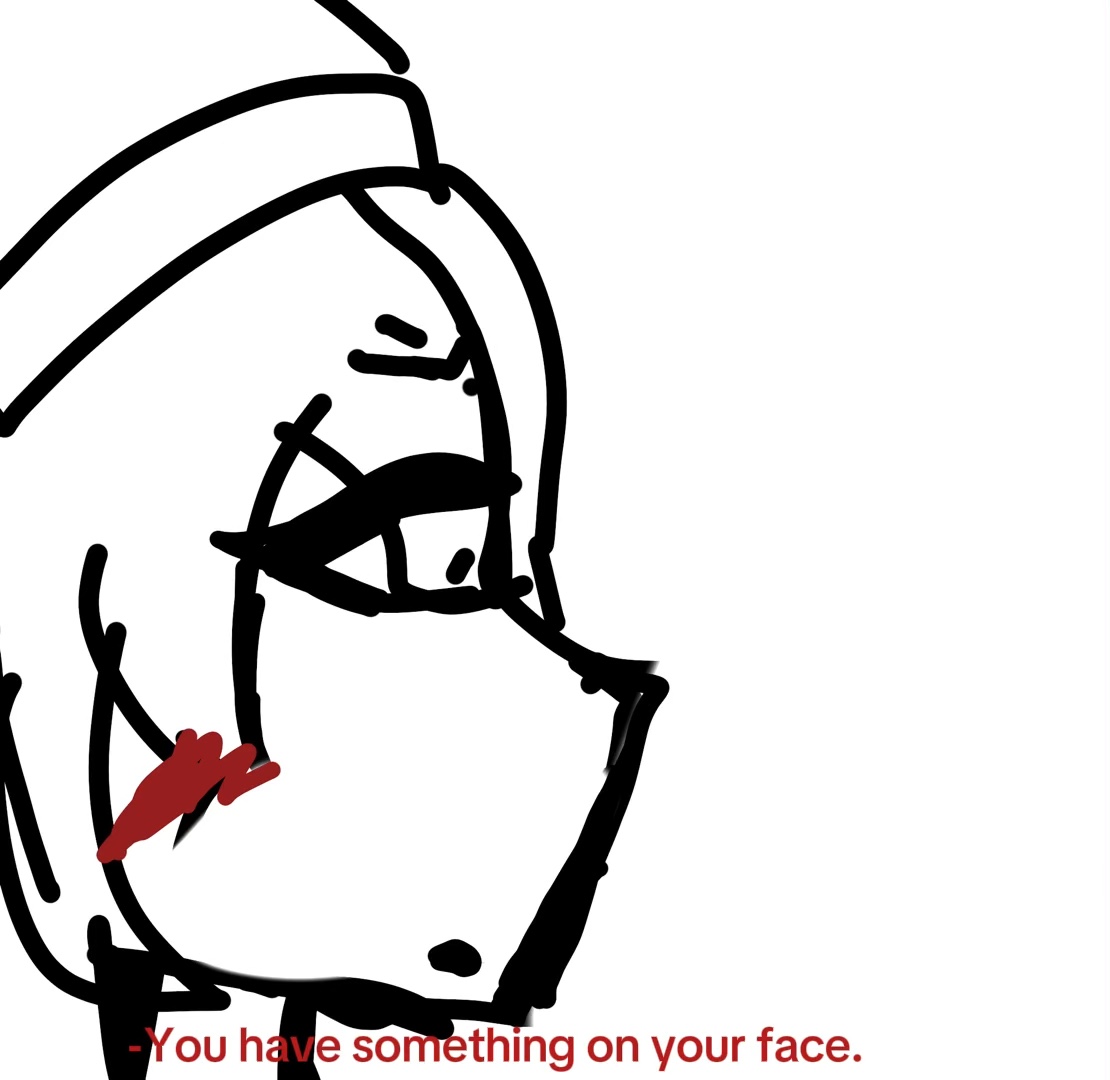 The b came back😨😨