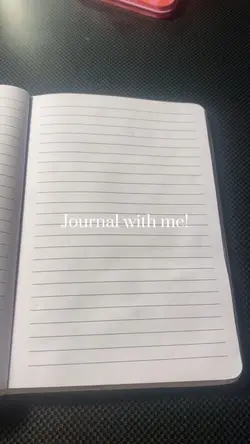 Journal with me!💗