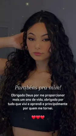Parabéns pra mim