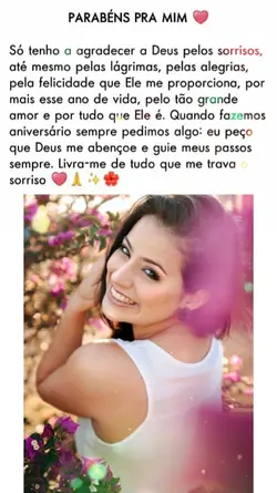 Parabéns pra mim