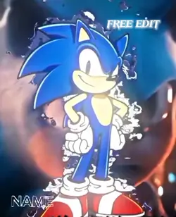 free edit Sonic