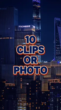 10 clips or photo