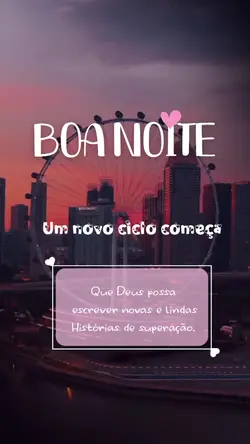 Boa noite!